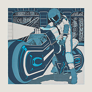Mysterious Rider scarf 140 | Hermès Poland
